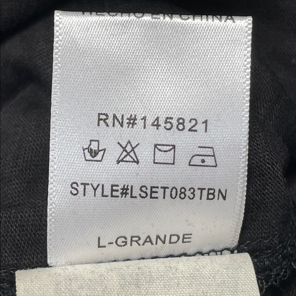 NWOT Three Bird Nest Sleeveless Scoop Neck Jogger Drawstring Waist Jumpsuit L - Picture 14 of 14